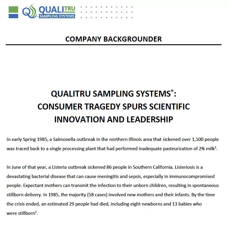QUALITRU SAMPLING SYSTEMS Backgrounder FINAL FORMATTED 040722.jpg